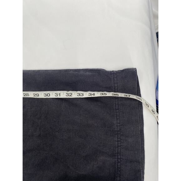 Universal Thread Black Linen V Neck Open Back Sleeveless Jumpsuit Womens L - Picture 9 of 11